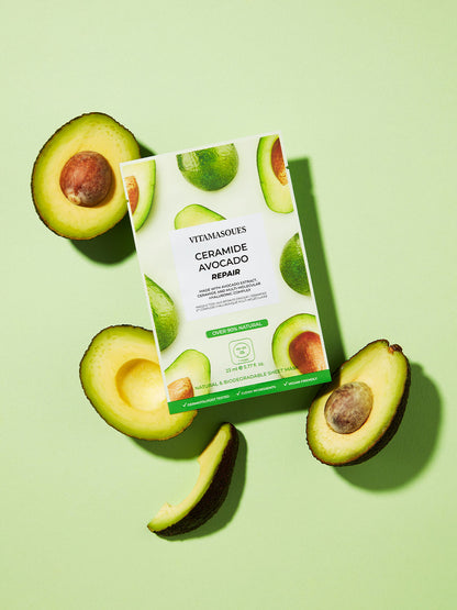 Ceramide Avocado Repair Face Sheet Mask