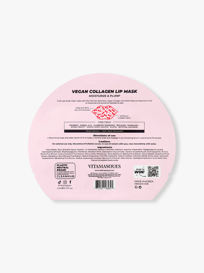 Cherry Vegan Collagen Lip Mask